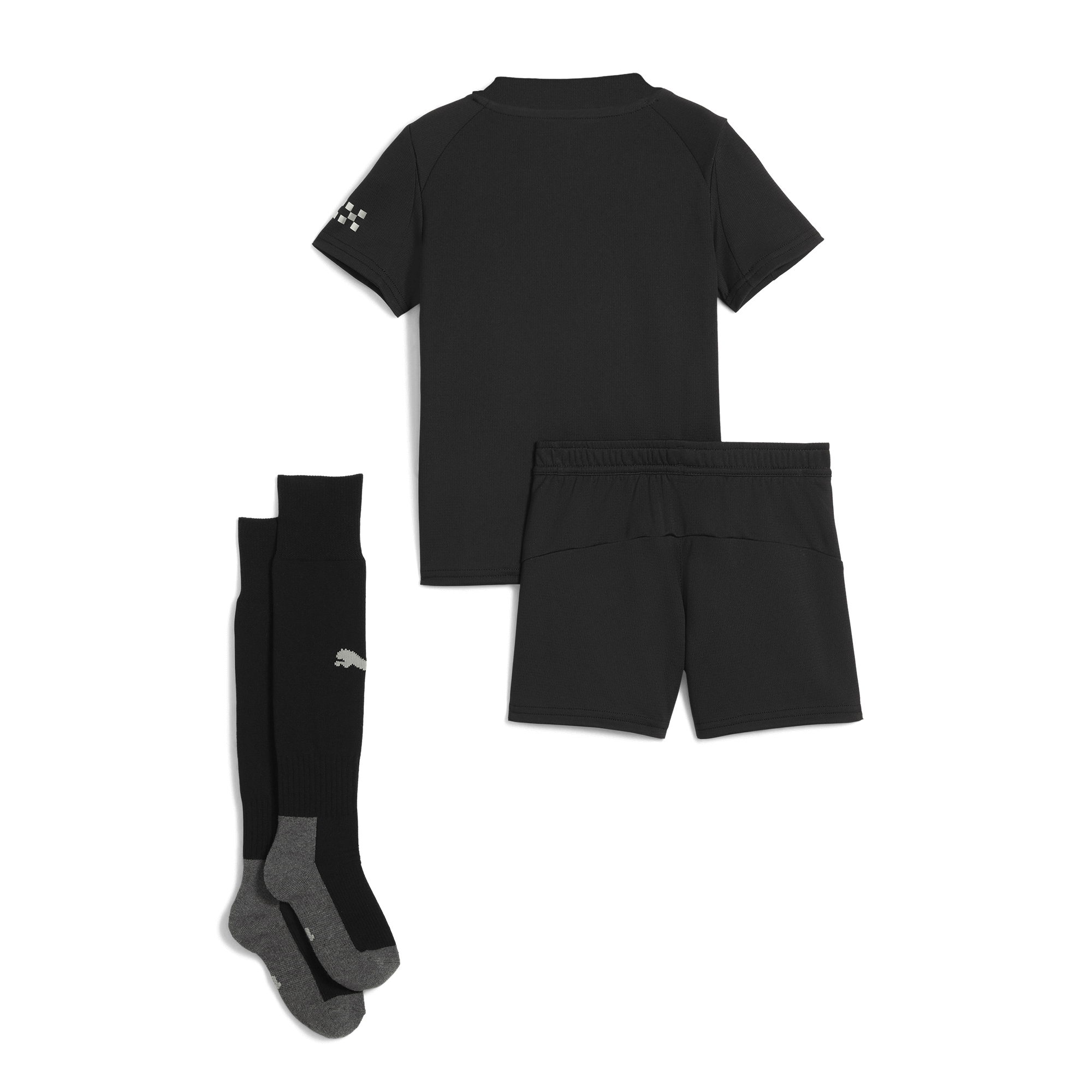 Shop kids manchester city away mini kit black 202526 Manchester City Shirts | Official Store - ManCityFootballShirt.com