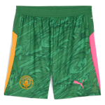 Shop manchester city goalkeeper shorts green 202526 Manchester City Shirts | Official Store - ManCityFootballShirt.com